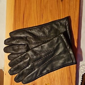 Men's size M Thinsulate leather gloves
